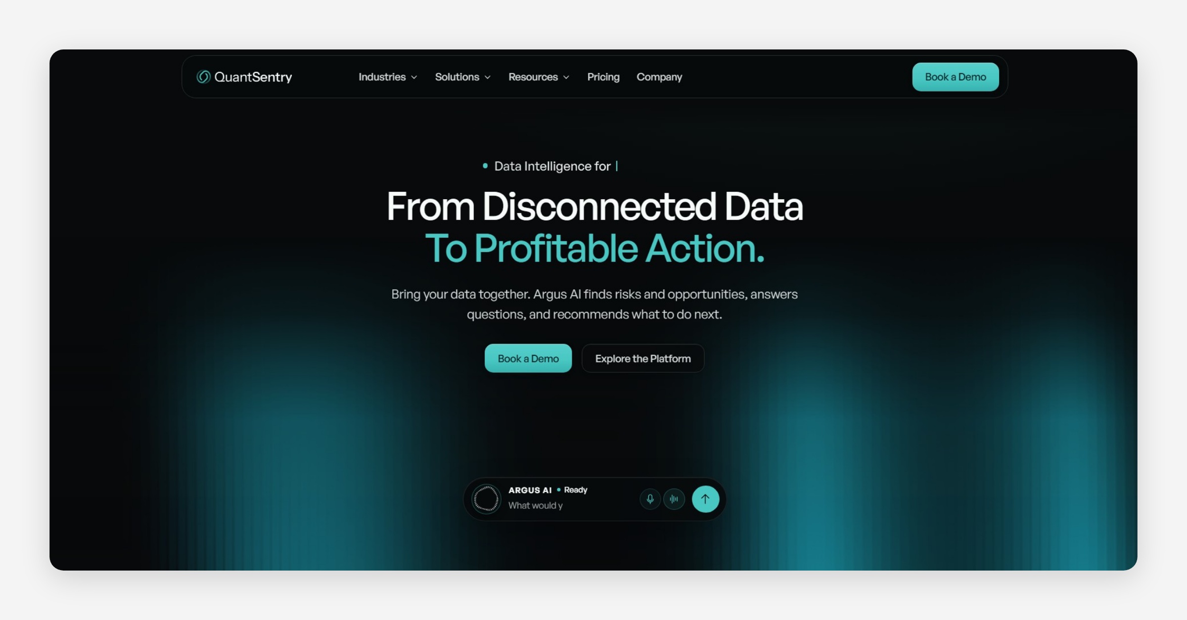 New interfaces and services on QuantSentry